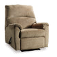 Nerviano Zero Wall Recliner- Mocha color