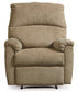 Nerviano Zero Wall Recliner- Mocha color