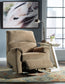 Nerviano Zero Wall Recliner- Mocha color