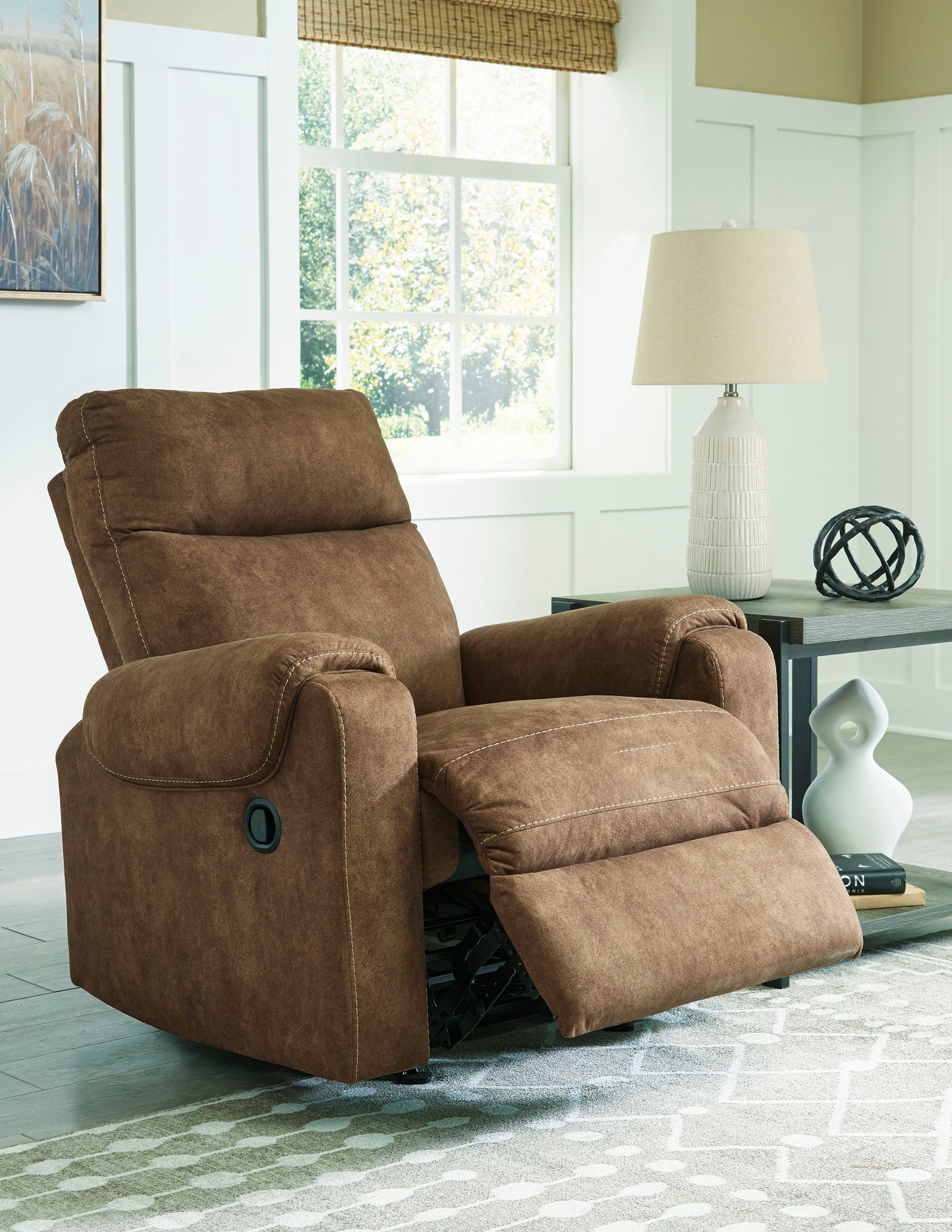 Edenwold Rocker Recliner-- Brindle Color