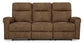 Edenwold Reclining Sofa--- Brindle Color