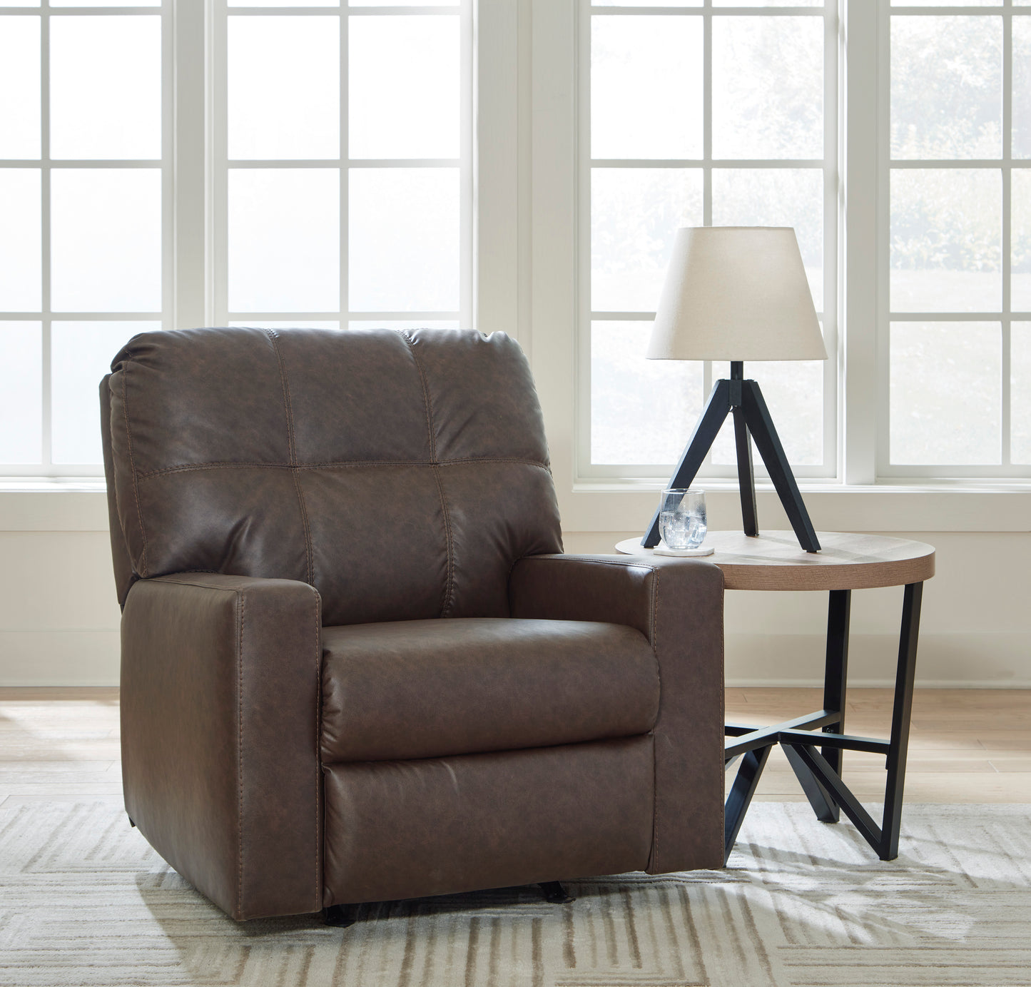 Barlin Mills Rocker Recliner-Umber Color