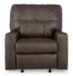 Barlin Mills Rocker Recliner-Umber Color