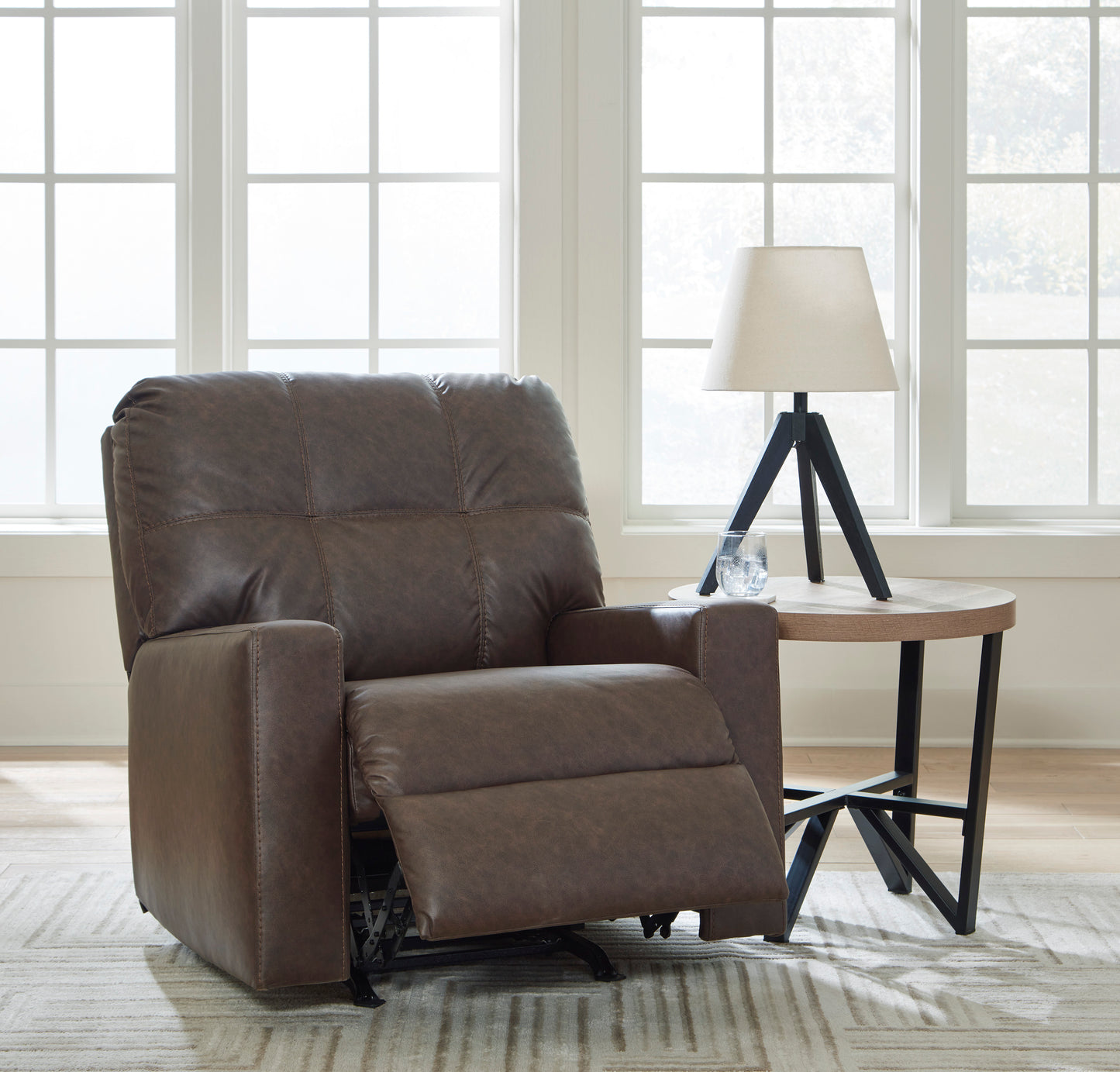 Barlin Mills Rocker Recliner-Umber Color