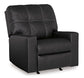 Barlin Mills Rocker Recliner- Carbon Color