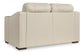 Treasure Trove Loveseat- Leather- Almond Color