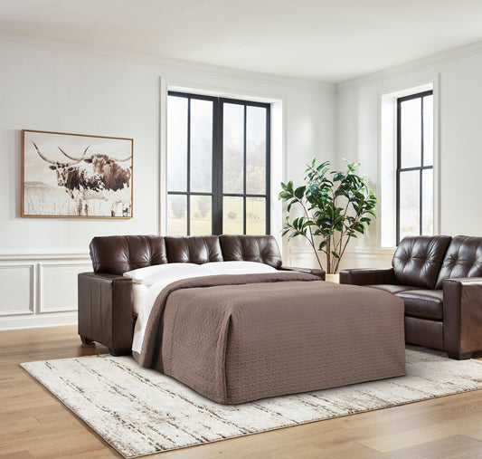 Santorine Queen Sofa Sleeper-- Dark Brown Color