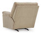 SimpleJoy Rocker Recliner-- Sand Color