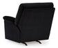 SimpleJoy Rocker Recliner- Onyx Color