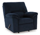 SimpleJoy Rocker Recliner- Navy Color