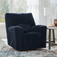 SimpleJoy Rocker Recliner- Navy Color