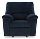 SimpleJoy Rocker Recliner- Navy Color