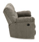 Alphons Reclining Loveseat-- Putty Color