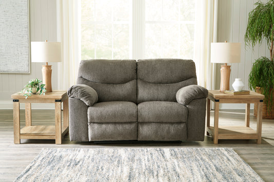 Alphons Reclining Loveseat-- Putty Color