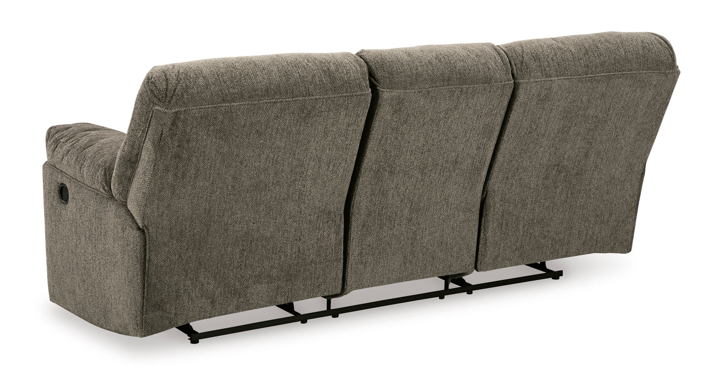 Alphons Reclining Sofa- Putty color