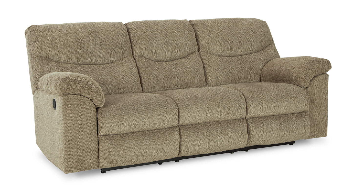 Alphons Reclining Sofa-- Briar color