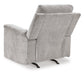 Barnsana Power Rocker Recliner- Ash Color