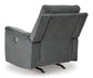 Barnsana Power Rocker Recliner- Gravel Color