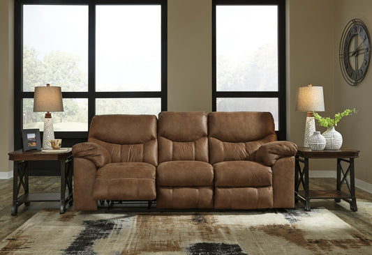 Boxberg Reclining Sofa-- Brown Color