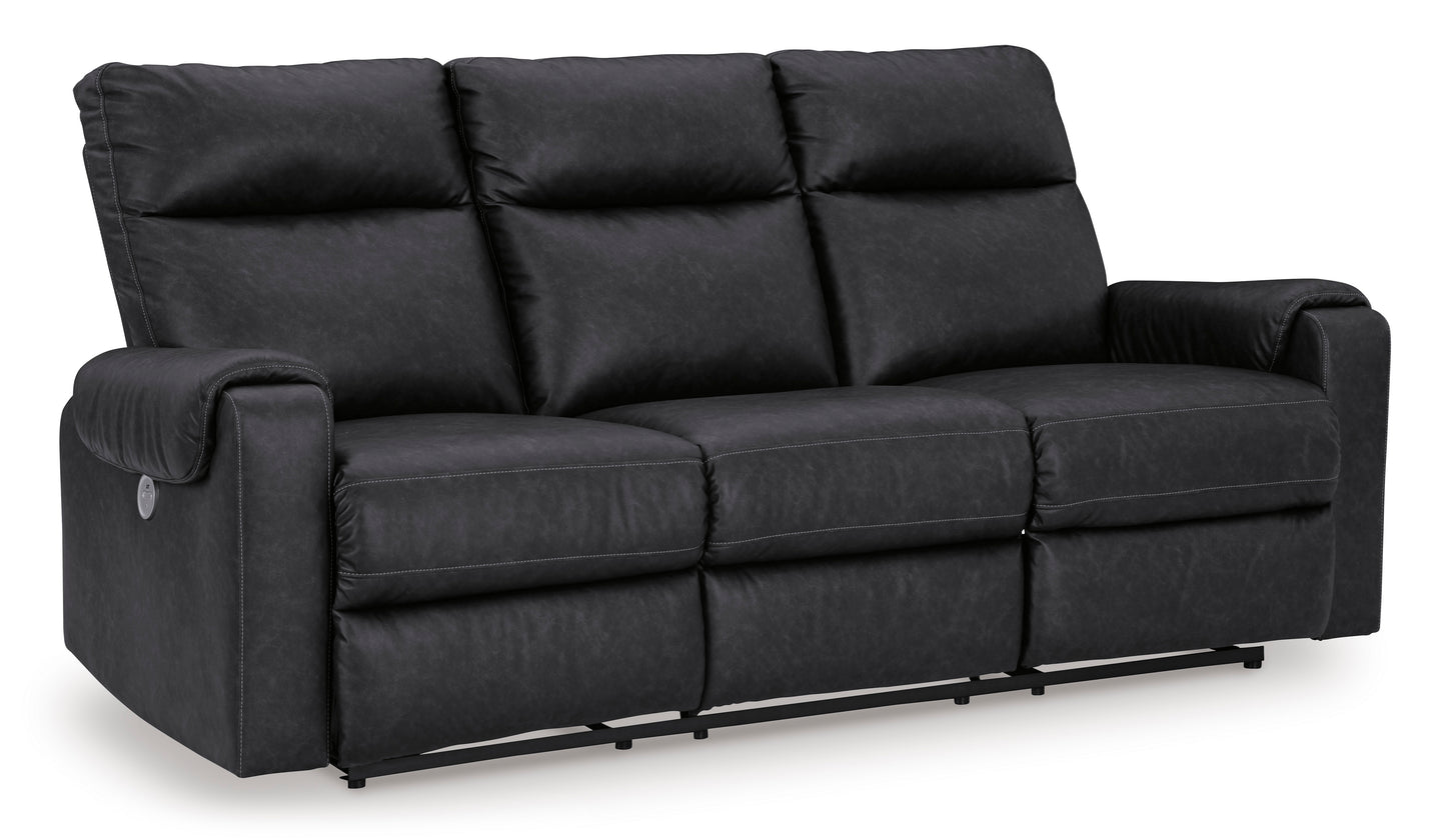 Axtellton Reclining Power Sofa----Carbon Color