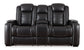 Party Time Power Reclining Loveseat with Console