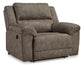 Laresview Zero Wall Wide Seat Recliner-- Fossil Color