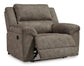 Laresview Zero Wall Wide Seat Recliner-- Fossil Color