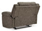 Laresview Zero Wall Wide Seat Recliner-- Fossil Color