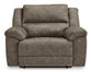 Laresview Zero Wall Wide Seat Recliner-- Fossil Color