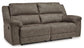 Laresview 2 Seat Reclining Sofa-- Fossil Color