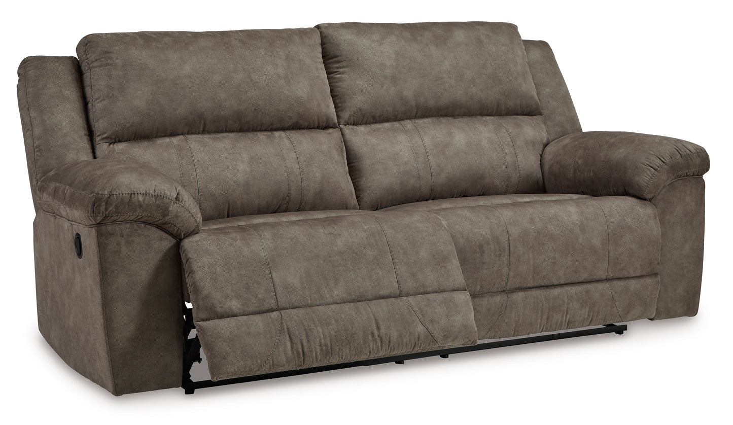 Laresview 2 Seat Reclining Sofa-- Fossil Color