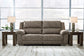 Laresview 2 Seat Reclining Sofa-- Fossil Color