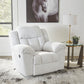 Frohn Rocker Recliner-- Snow COlor