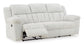 Frohn Reclining Sofa-- Snow Color