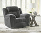 Frohn Rocker Recliner- Graphite Color