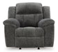 Frohn Rocker Recliner- Graphite Color