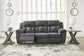 Frohn Reclining Sofa--- Graphite Color