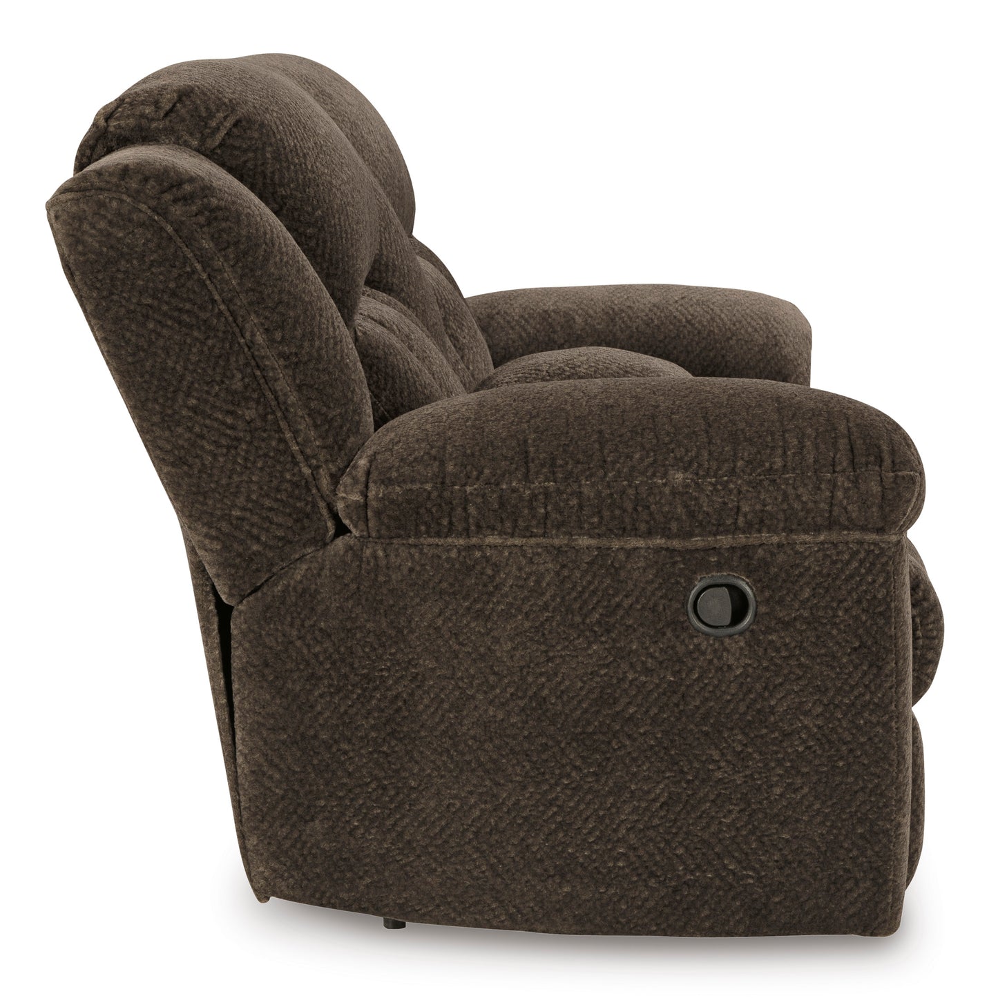 Frohn DBL Rec Loveseat w/Console-Chocolate Color