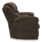 Frohn DBL Rec Loveseat w/Console-Chocolate Color