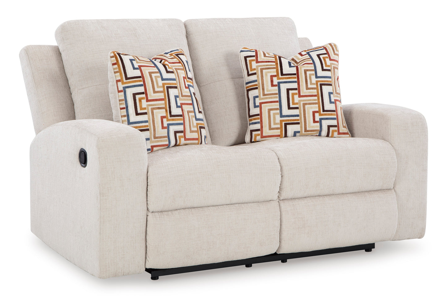 Danum Reclining Loveseat- Stone Color