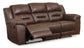 Stoneland Reclining Sofa- Chocolate Color