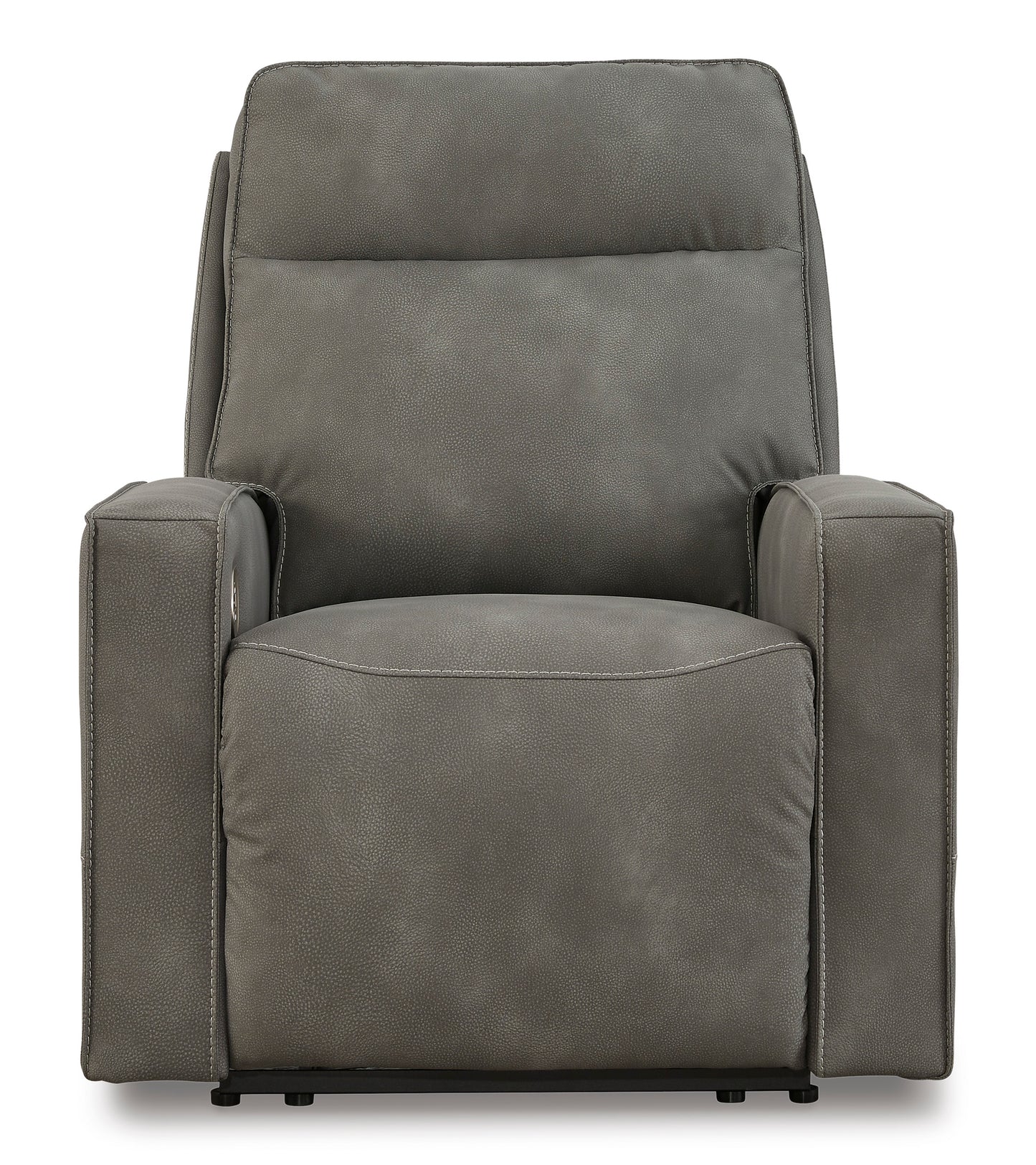 Next-Gen Durapella PWR Recliner/ADJ Headrest-- Slate Color