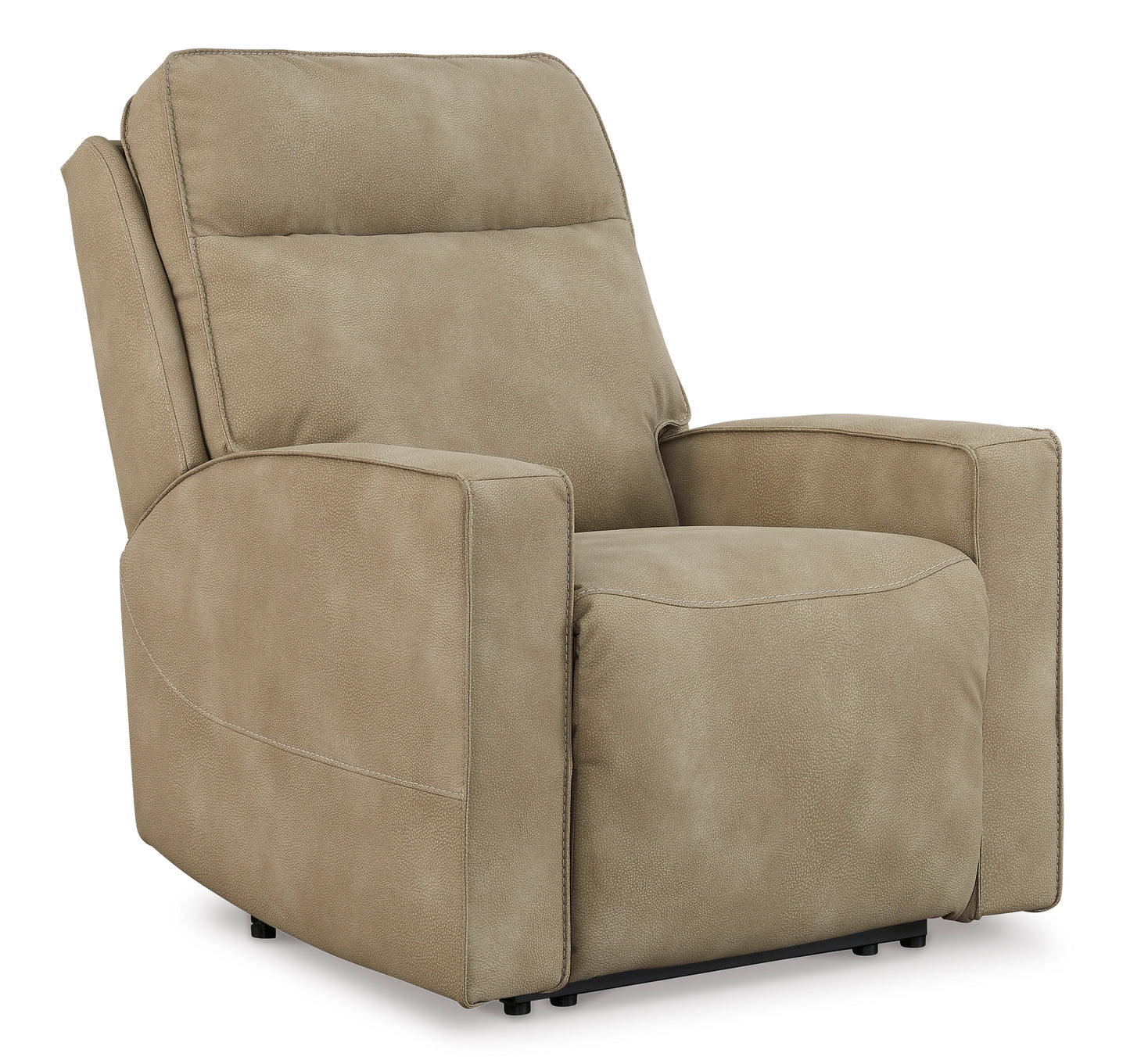 Next-Gen Durapella PWR Recliner/ADJ Headrest- Sand COlor