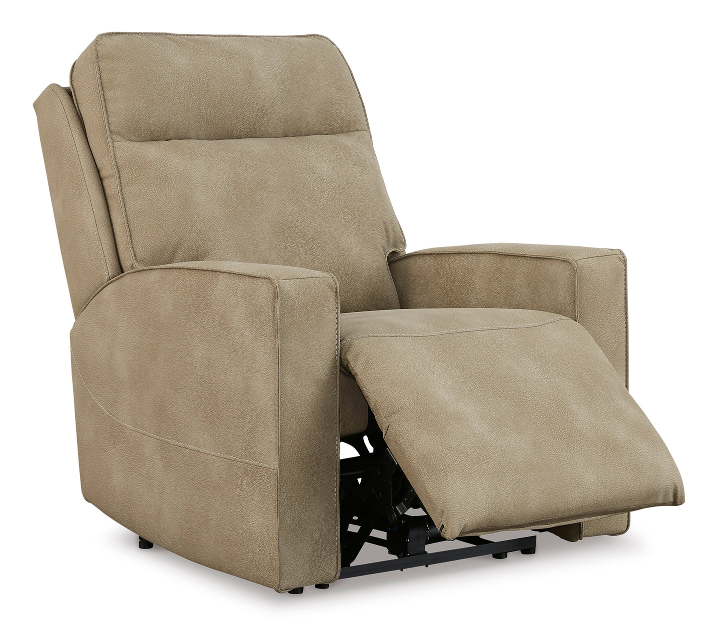 Next-Gen Durapella PWR Recliner/ADJ Headrest- Sand COlor