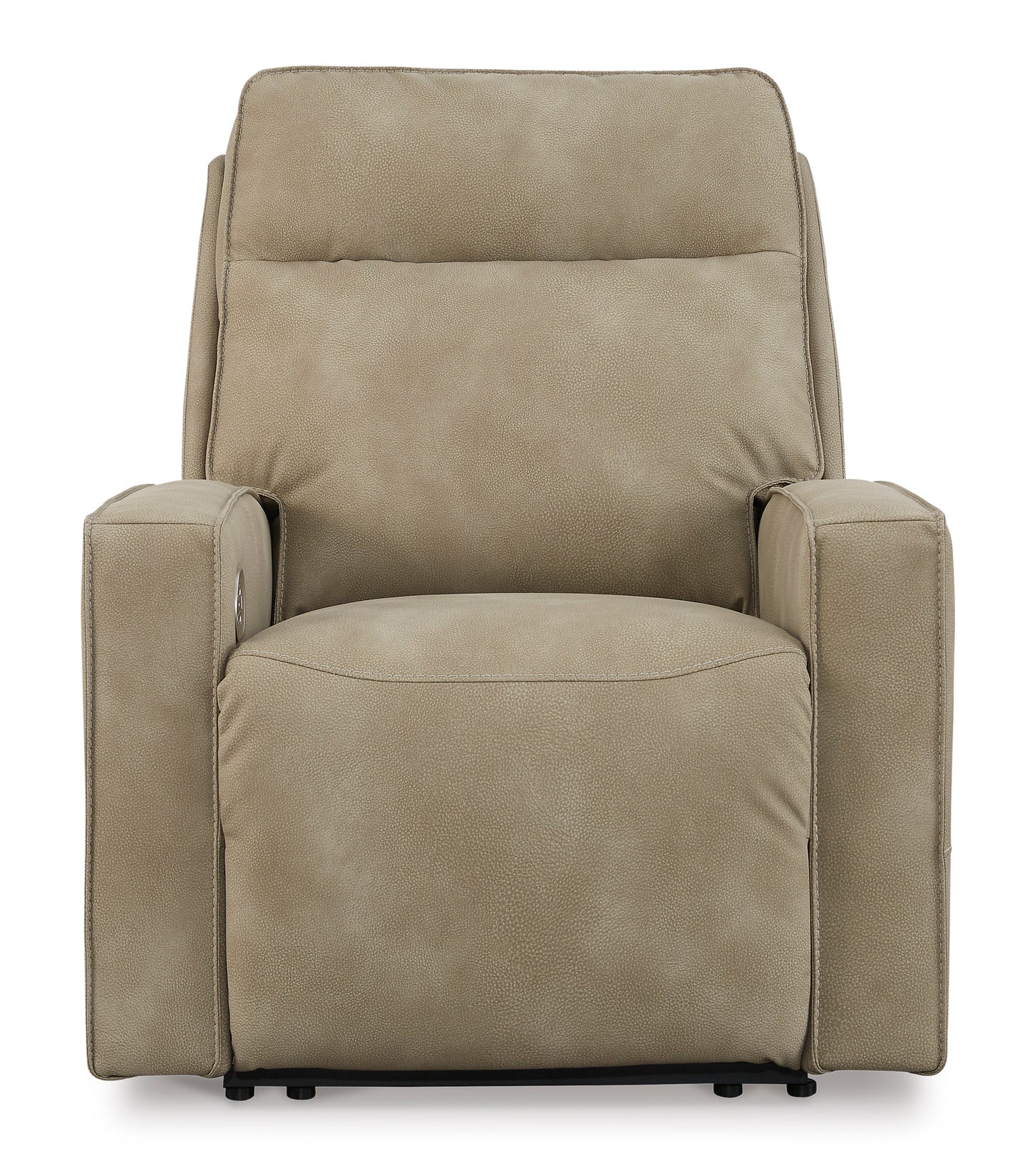 Next-Gen Durapella PWR Recliner/ADJ Headrest- Sand COlor