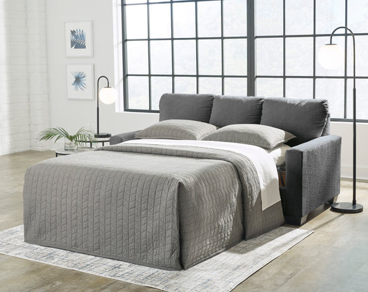 Rannis Full Sofa Sleeper- Pewter Color