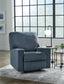 Rannis Rocker Recliner- Navy color