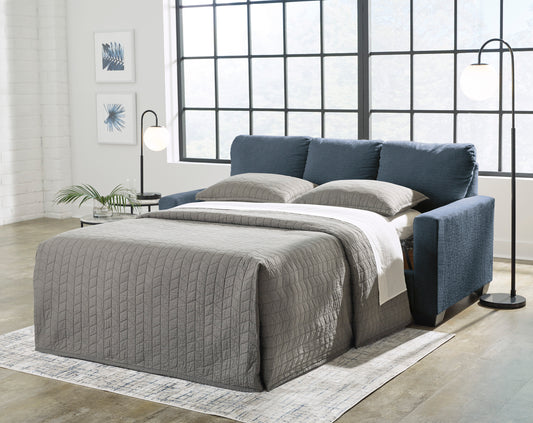 Rannis Full Sofa Sleeper- Navy Color