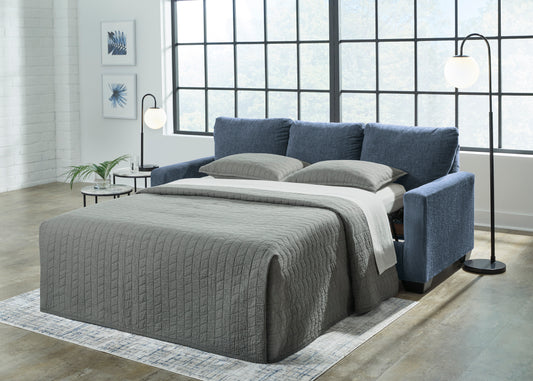 Rannis Queen Sofa Sleeper-- Navy Color