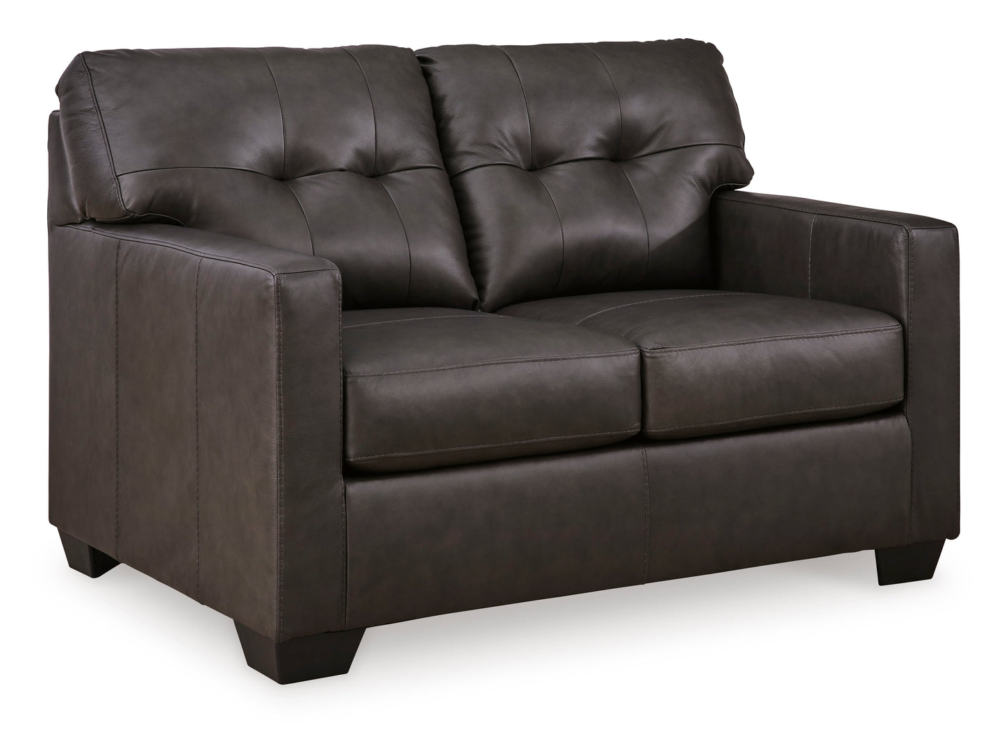 Belziani Loveseat-- Storm Color